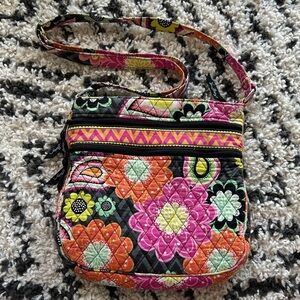 Vera Bradley vintage crossbody 
 Quilted Floral Bag Purse